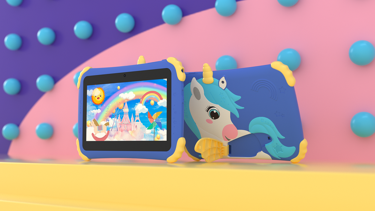 魔力新生 OC渲染技術(shù)下的獨(dú)角獸兒童平板電腦產(chǎn)品動(dòng)畫(huà)探秘